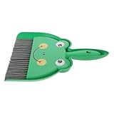 VICASKY Mini Kehrschaufel und Handbesen Set Kompakt und Robust mit Verschleißfesten Borsten Vielseitig für Schreibtisch Haushalt und Büro für Haare und Kleine Verschmutzungen Platzsparend