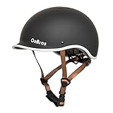 OnBros Fahrradhelm Herren, Fahrradhelm Damen Retro Helm Frauen Skaterhelm Urban Commuter Helm Fahrradhelm, Verstellbarer Helm 56-61CM