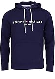 Tommy Hilfiger CORE TOMMY LOGO HOODY Sweatshirts Herren, Blau (SKY CAPTAIN), XL