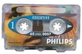 Philips lfh0007 60 min Diktat, Mini Kassette