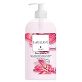 SEIFENCREME rosé – 12 x 500 ml Nachfüllbare Handwaschcreme – seifen- & alkalifrei, vegan, mikroplastikfrei, parfümiert – für Spendersysteme – dermatologisch getestet