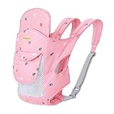 MOLUCKFU Air Mesh Tragetasche Für Kleinkinder Atmungsaktive Babytrage Rucksacktrage Für Kleinkinder Bequemer Tragegurt Für Babys Verstellbare Gurte