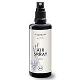 AllgäuQuelle – BIO-AirSpray mit 100% Bio-Öl Lavendel (100ml) | Natürlicher Raumduft mit naturreinem ätherischen Lavendelöl im Raumspray | BIO Duftspray