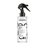 L'Oréal Professionnel Paris Tecni.ART Pli Shaper Thermo-Spray, Haarspray starker Halt, ohne Verkleben, fixiert Frisuren langanhaltend, Styling-Spray mit Hitzeschutz & Memory-Effekt, Aloe, 190 ml