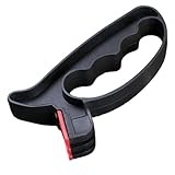 Manuelle Messerschärfer - Tragbares Hand-Schleifwerkzeug Für drinnen und draußen geeignet, Messerschärfer, kompatibel mit Keramik- und Stahlklingen | Küchenmesser, Pflegeprodukte, Schnellschärfer, Hau