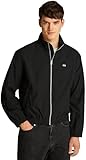 Tommy Jeans Herren Windbreaker Jacke Essential Stehkragen, Schwarz (Black), XXL
