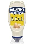 Hellmann's Real Salat Mayo leckere Salat Mayonnaise mit Freilandeiern 430 ml