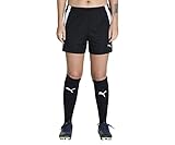 PUMA Damen Teamliga W Shorts, Puma Black-puma White, M EU