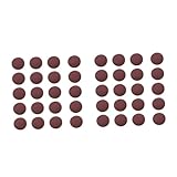 Operitacx 2 Sätze Selbstklebendes Sandpapierblatt Schleifen Klebriges Sandpapier Runde Schleifpapiere Nass Auto Schleifpapier Automobil Runden Rot Sandmaterial 20 Stück * 2
