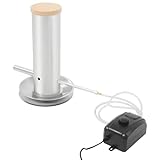 Mermajestic 1,7 L KalträUchergenerator Aus Edelstahl, Elektrisch mit Drehzahlgeregelter Luftpumpe, Rauchgenerator Zum KalträUchern und RäUchern Im RäUcherofen, RäUcherkammer Oder Smokerfor