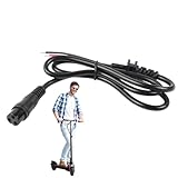 3-poliger Ladeanschluss für Elektro-Scooter - Ladegerät für Scooter mit Luftfahrtkopf, Steckdose für Ladeanschluss mit 3-poligem Design mit rundem Design für Elektrik, Fahrzeuge mit