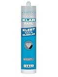 12x OTTO-COLL KLARKARL Transparent 290 ml – Glasklarer Montagekleber für Holz, Metall, Glas, Spiegel, Keramik, Naturstein & Kunststoffe – Elastischer 1K Hybrid Klebstoff für Innen & Außen