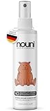 Leichtkämmspray für Kinder | Leave-In Conditioner: Anti Ziep Formel + ohne Ausspülen | OHNE Silikone, Parabene, Aluminium | Keratin & Seidenprotein bei Spliss, Haarbruch, Knoten | 200ml | nouni