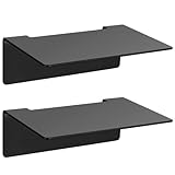 2 Stück Badablage Ohne Bohren, Duschregal Duschablage, Badregal Badezimmer Regal Schwarz Matt, Selbstklebend Metall Kleines Badezimmer Ablage Wandregal für Bad Küche Büro