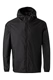 Mukua Unisex Stockton Windjacke Windbreaker, schwarz, XL