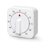 ZXPASRA Mechanischer Küchentimer, Kurzzeitmesser, Küchenwecker, Eieruhren, 60 Minuten Countdown Timer mit Lauter Alarm, Zeitmanagement Werkzeug für Haushalt Küche Kochen Backen