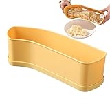 Bananenschneider – Edelstahl Schinken Wurstschneider Multifunktional | Spülmaschinenfest Hot Dog Dicer Einfache Küche Gadget für Restaurant