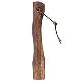 SHINEOFI Holz axtstiel Ersatz Kurz Gebogenes Beilgriff aus Robustem Holz Bequemes Greifen Einfach zu Montieren Praktischer Ersatzgriff für Kurze Kleine Äxte Langlebig und Sicher Anwendung
