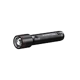 Ledlenser P7R Core Allround Taschenlampe LED, 1400 Lumen, aufladbar mit 21700 Lithium Akku, wasserdicht IP68, fokussierbar, Leuchtweite 300m, Constant Light Tech, USB Magnetladekabel, Flashlight