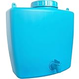 4Big.fun Wasserspender 9 L mit Wasserhahn Camping Gartenhaus Datscha Rukomojnik Kanister blau