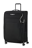 Samsonite Spark SNG Eco - Weichgepäck Koffer 79 cm Groß - Trolley mit 4 Rollen, TSA Schloss, Leicht & Erweiterbar - Schwarz (Black)