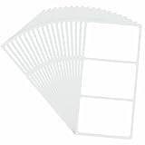 Hylabelest 76x51mm Ablösbare Etiketten Weiß Abnehmbare Etiketten Blank Sticky Synthetische Papier Aufkleber