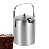 Eiskübel für Partys Feiern und Veranstaltungen | 1.3 Liter Flaschenkühler Mit Behälter Und Eimer - Getränkekühler für Champagner und andere Getränke | Für Party Bar Garten Küste Picknick Barbecue Cham