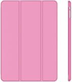 Schutzhülle für Apple iPad Air 1 (2013), iPad Air 2 (2014), iPad 5. Generation 9,7 Zoll (2017) und 6. Generation 9,7 Zoll (2018), schmal, leicht, Standfunktion für iPad 24,6 Zoll (24,6. cm (Rosa) )