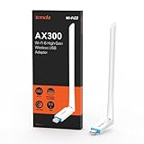 Tenda U2 AX300 Einstiegsklasse-Wi-Fi 6 WLAN Stick, USB-Adapter, nur 2.4GHz, 6dBi Antenne, Plug&Play, Access Point Modus, WPA2, USB 2.0, für PC/Desktop/Laptop, unterstützt Windows7/10/11/Linux 3.10+