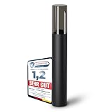 SSC-LUXon VARDA Pollerleuchte Außen schwarz E27 Fassung - Garten Wegeleuchte Außenlampe stehend Höhe 50 cm Sockelleuchte IP44