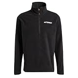 adidas Herren Terrex Multi Essentials Half Zip Fleece Jacket, Black, XL