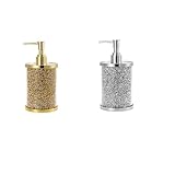 Seifenspender mit Pumpe Seifenspender Edelstahl Pumpe Haufen Badezimmer Küche Nachfüllgefüllt Händler Gold 4. Unzen 130ml