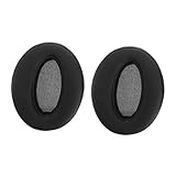 CONGARTENO 2 Stück Ohrpolster für Kabellose Kopfhörer Ersatz Ohrpolster aus Memory Schaum Schwarz Kompatibel mit Sennheiser Einfache Installation Verbessertes Klangerlebnis
