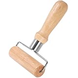 JOINPAYA Nudelholz mit Praktischem Griff Arbeitssparendes Küchenbackwerkzeug Mittelgroß für Teigrollen und Pizzateig für Haushalt und Bäckerei