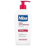 Mixa Urea Cica Body Lotion, beruhigende & schützende Körpermilch, mit Urea & regenerierendem Panthenol, für sehr trockene Haut, hochverträglich, beugt Hautirritationen vor Urea Cica Repair+, 250 ml