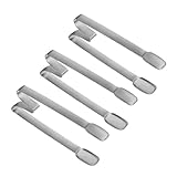 Küchenzange, Küchenutensilien, kleine Zucker-Clip, Servierzange, 304 Edelstahl, für Grillen, Kochen, 3 Stück