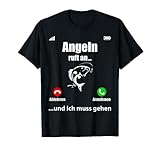 Lustiger Angler Spruch Geschenk Für Damen Herren Kinder T-Shirt