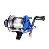 Mipcase Terminal-Tackle-Fischen Angelrolle Baitcasting Schnurwickler für Rollen Spuler für Angelschnur Angelschnurspulenspulensystem Blue