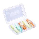 Kinbontop Schaumstoff-Ohrstöpsel, 38 dB SNR (Dämmwert), Lärmreduktion, Gehörschutz, (5 Paar)