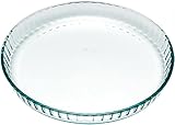 Pyrex 812B000/5046 Obstkuchen- & Tortenbodenformen, Farblos, 25 cm