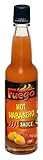 Fuego - Hot Habanero Sauce , Würzsauce für eine scharfe Note in Saucen, Dips und an Fleischgerichten , Vegan, ohne Geschmacksverstärker , 1 x 100 ml