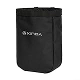 Kletterwerkzeugtasche mit verstellbarem Gürtel und QuickClip für einfachen Zugang (schwarz)