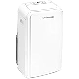 TROTEC PAC 3000 X mobile Klimaanlage 3-in-1 Kühlung, Ventilation, Entfeuchtung Monoblock-Klimagerät 2,9 kW 10.000 BTU/h 1 l/h Entfeuchtungsleistung für Raumgrößen bis 40 m²/100 m³ 3 Ventilationsstufen