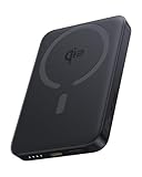 Baseus EnerFill FM12 Qi2 MagSafe Power Bank 10000mAh, 15W Wireless/PD 22.5W USB-C Ausgabe, 13N Magnetische Anziehungskraft PowerBank für iPhone 16/15/14/13/12 Plus, Pro Max, Schwarz