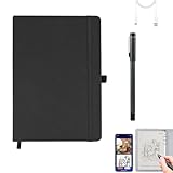 Xnote - Ai-Powered Smart Writing Set, Xnote Smart Notebook & Pen with Real-Time Sync, Digital 2-in-1 kabelloses Bluetooth Notizbuch, elektronischer Notizblock für Notizen, Zeichnungen und Meetings