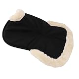 KIMISS Stoßdämpfende Gel-Sattelunterlage – Schabracke aus Hochdichtem Memory-Schaum, Bequeme Unterstützung, rutschfeste, Atmungsaktive Pferdesattel-Schweißunterlage – Atmungsaktive, rutschfeste