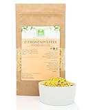 Zitronenpfeffer Gewürzmischung 250g von der Grünen Essenz - Zitronenpfeffer Gewürzsalz für Fisch und Fleisch - Zitronenpfeffer fein gemahlen – Zitronensalz - Lemon Pepper