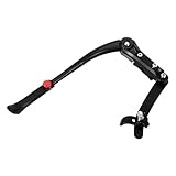 POPETPOP Verstellbarer Mountainbike Hinterradständer aus Aluminiumlegierung mit Rutschfestem Fußstütze Höhenverstellbar und Rostfrei für Fahrradparkständer