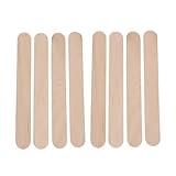 Anneome 50 Stück Haarentfernungs Wachs Spatel aus Holz Sicherer Wax Applicator Sticks für Gesicht und Körper Langlebig und Vielseitig für Salon und Heimgebrauch