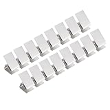 Hurricane-Clips, Fenster-Clips, Hurricane-Fenster-Clips, Hurricane-Fensterladen-Hardware, 16 Stück, Wiederverwendbare Sturm-Fenster-Clips aus Edelstahl, Passend für 1/2 Zoll